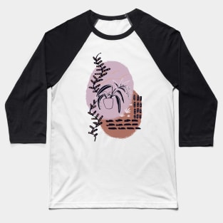 Bohemian Plants Style Baseball T-Shirt